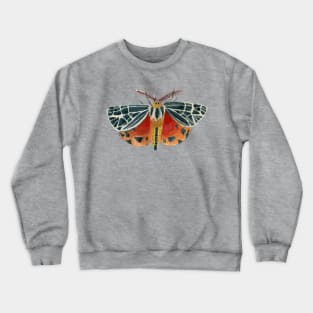 Watercolor Virgin Tiger Moth Crewneck Sweatshirt